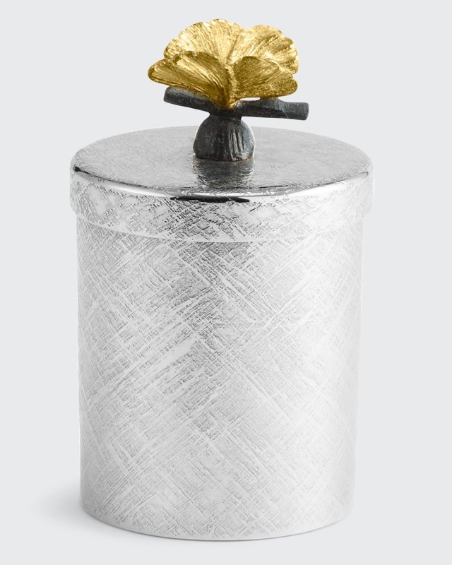 Butterfly Ginkgo Round Container
